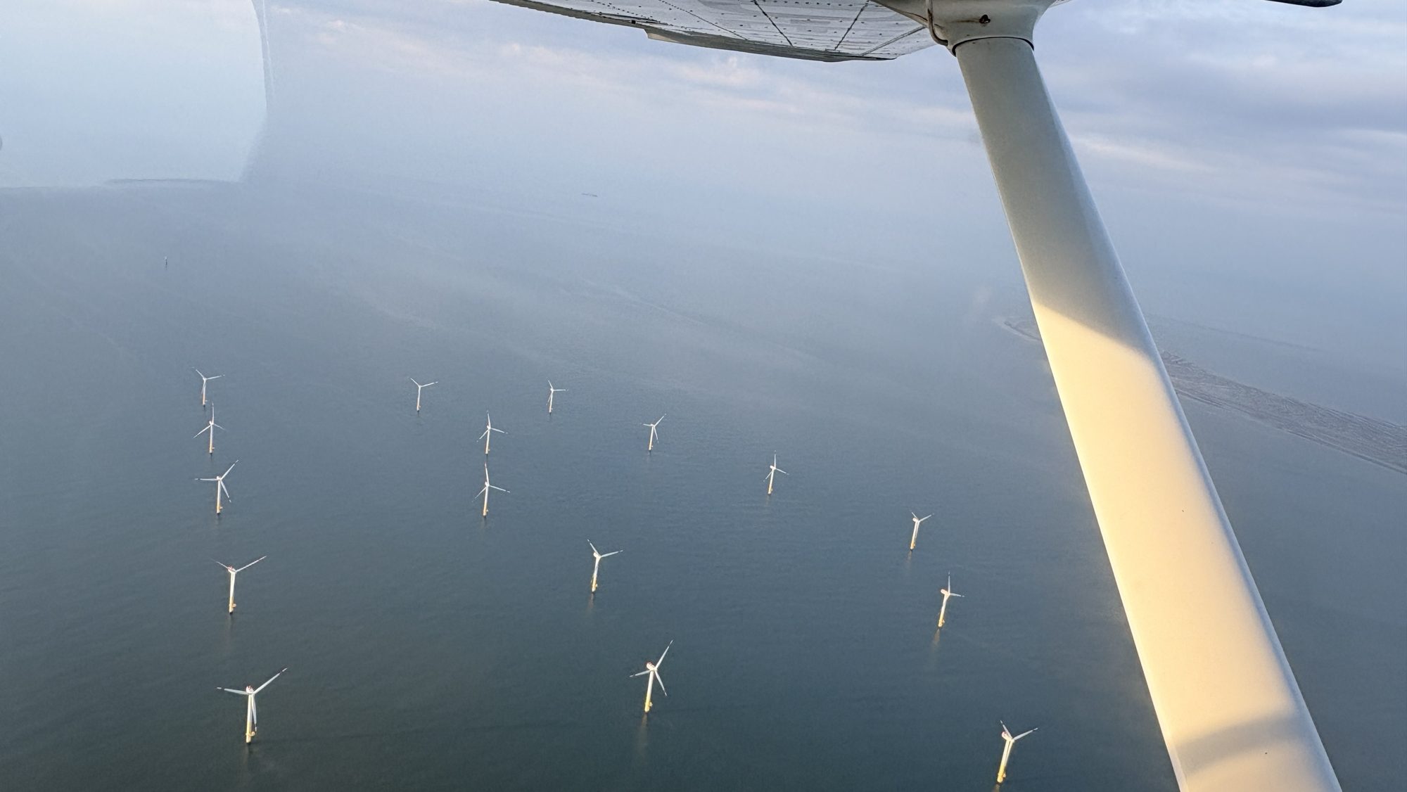 Windpark auf dem Rückweg